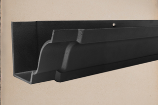 Tradcast Moulded ogee aluminium gutter